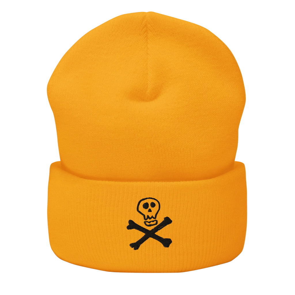 Pirate Beanie Yellow