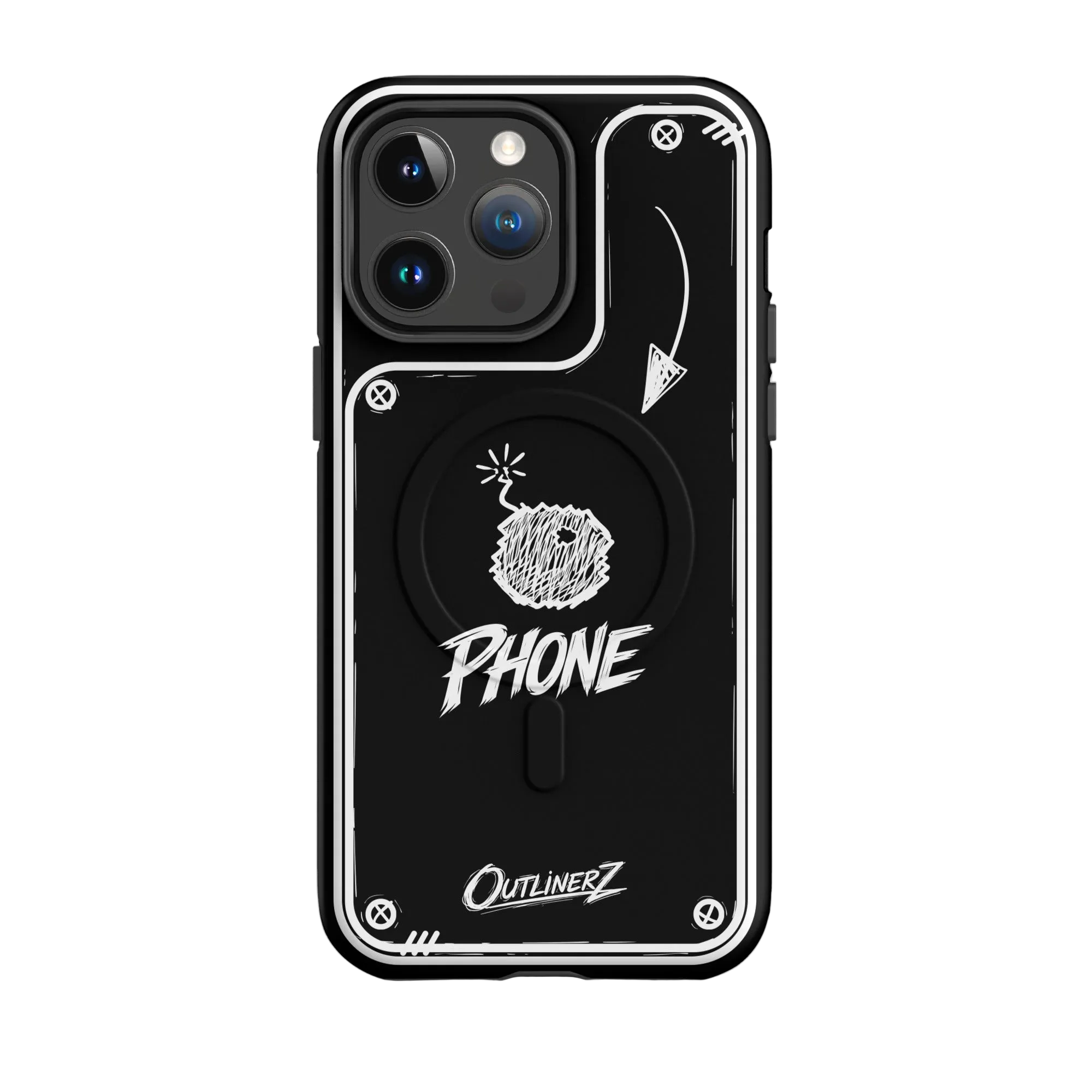 Blackout Doodle Case iPhone® 14 Pro Max
