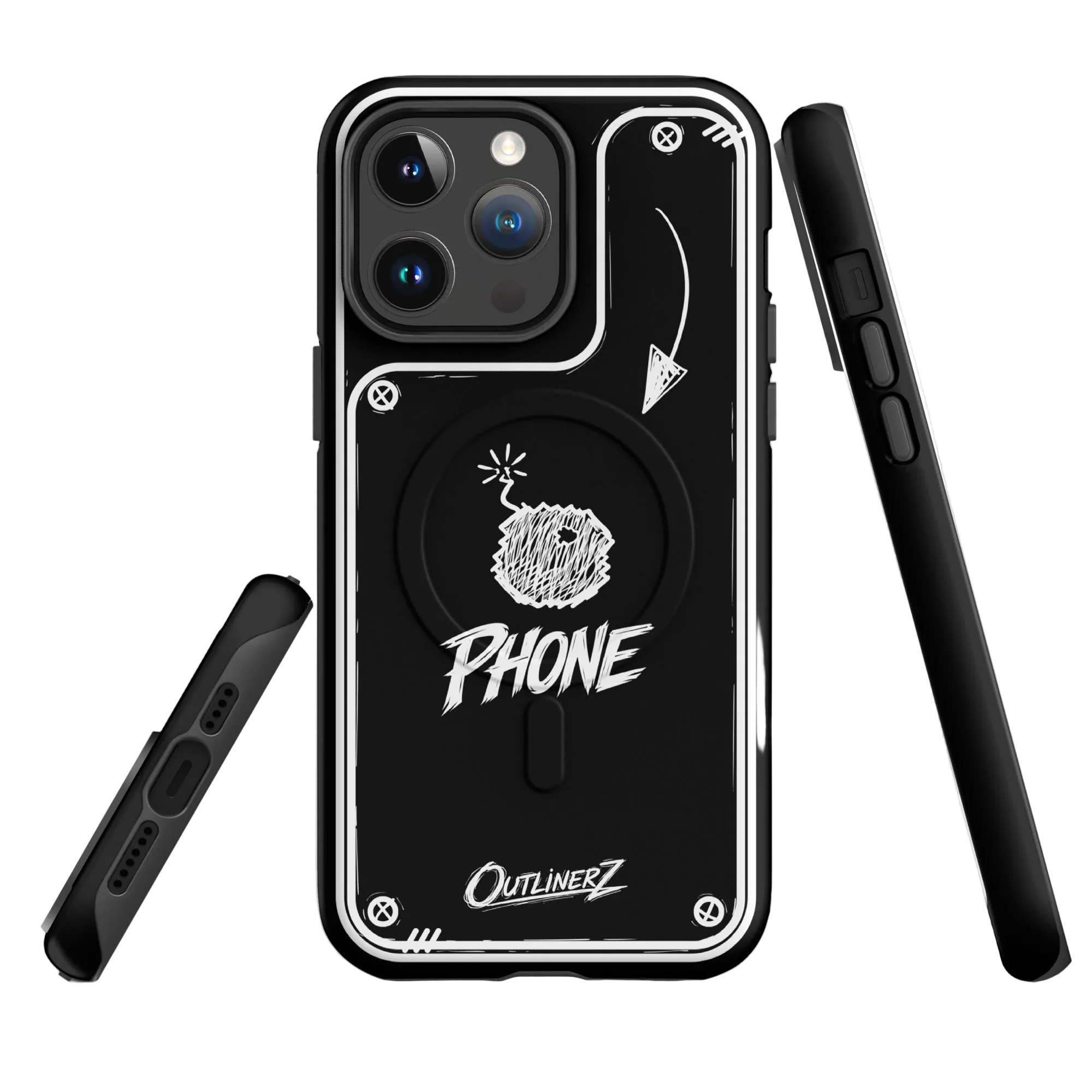 Blackout Doodle Case iPhone® 14 Pro Max