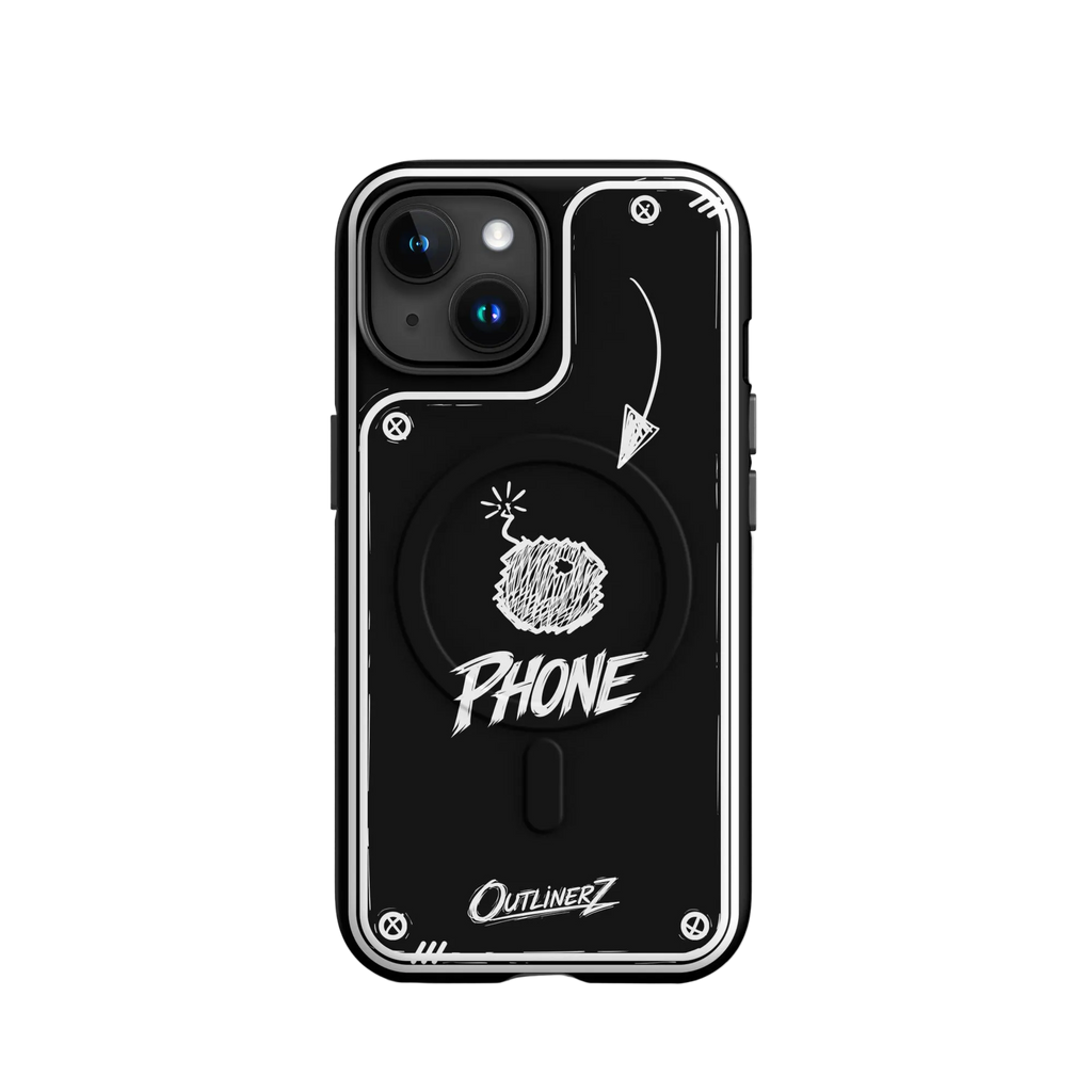 Blackout Doodle Case iPhone® 15