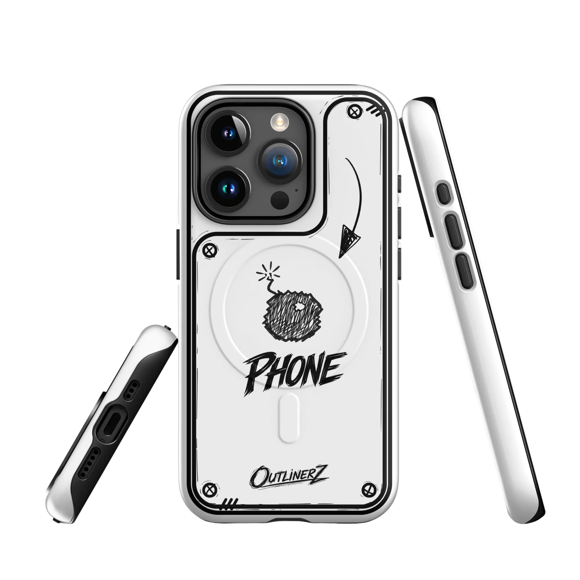 Doodle Case iPhone® 15 Pro