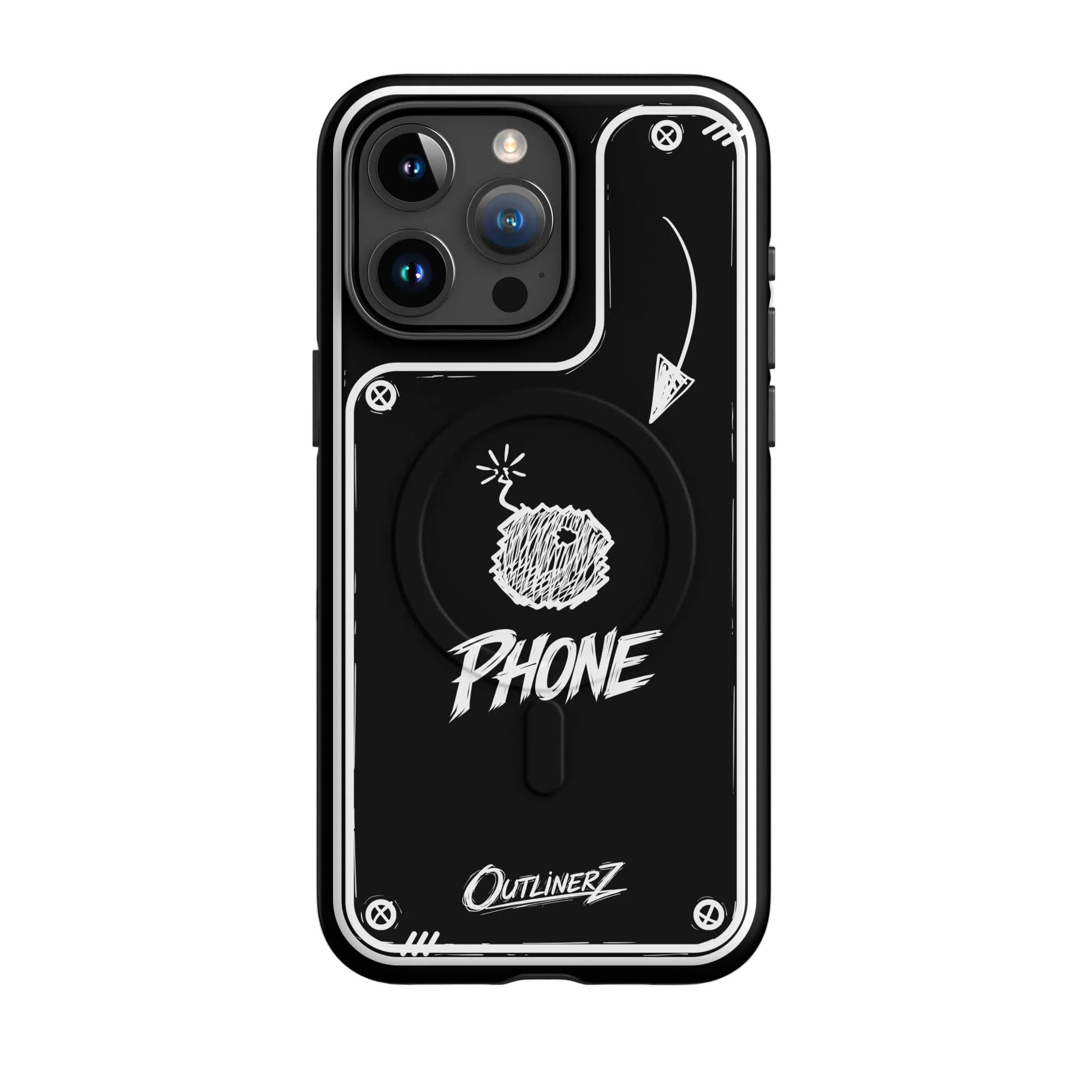 Blackout Doodle Case iPhone® 15 Pro Max