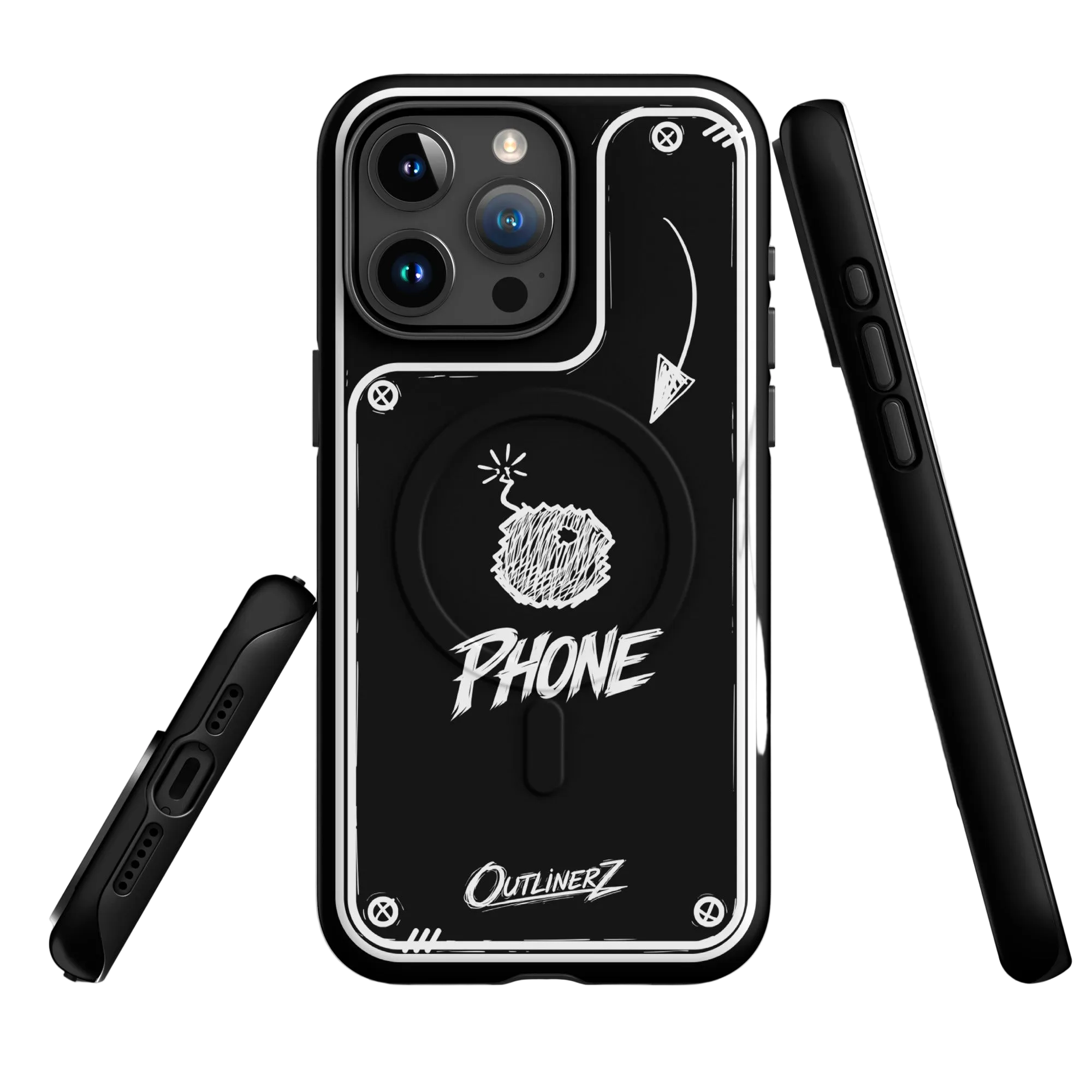 Blackout Doodle Case iPhone® 15 Pro Max