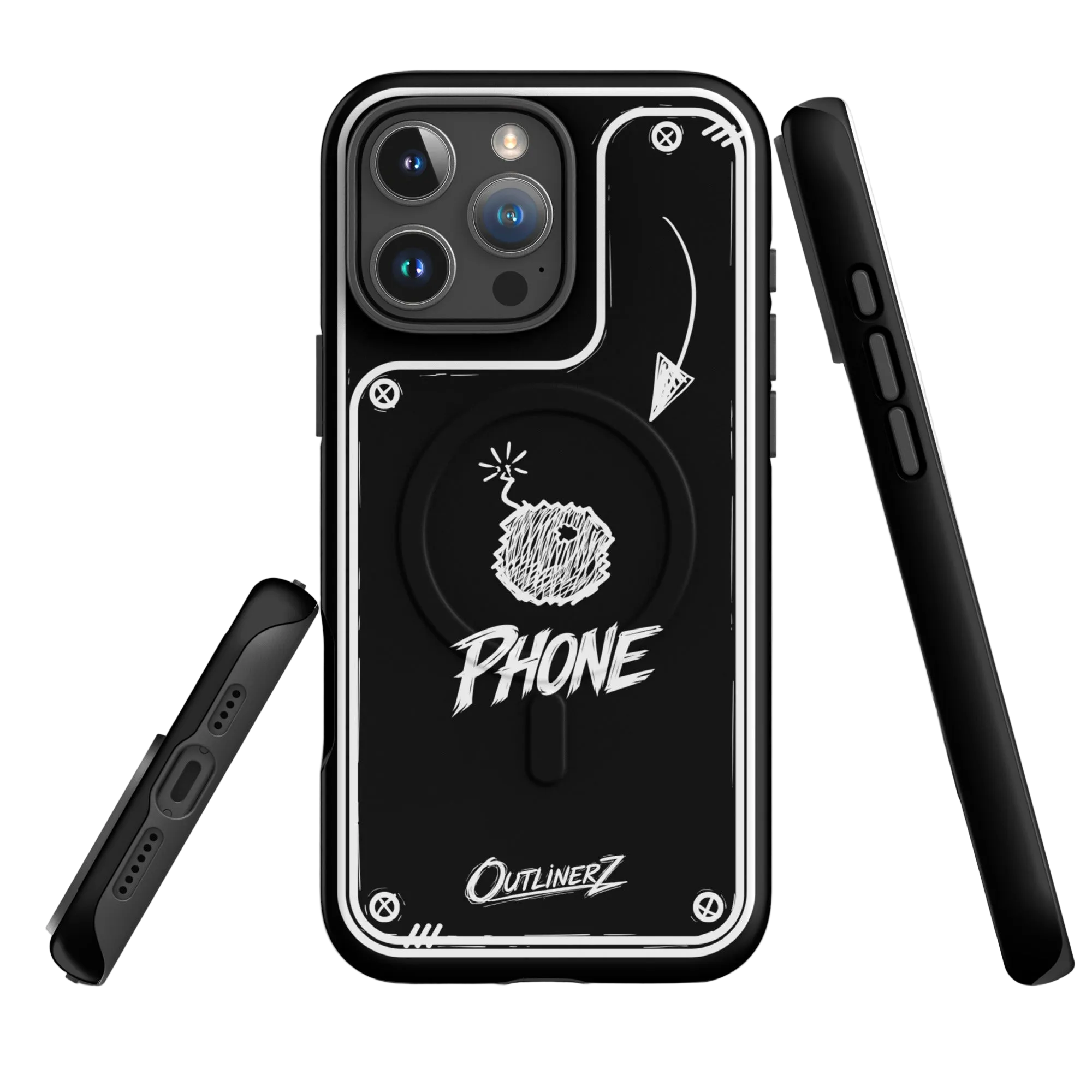 Blackout Doodle Case iPhone® 16 Pro Max